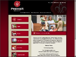 Web site www.robersonhomes.com, Premier Realty